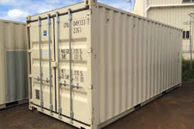 Small Move Experts International Shipping Container